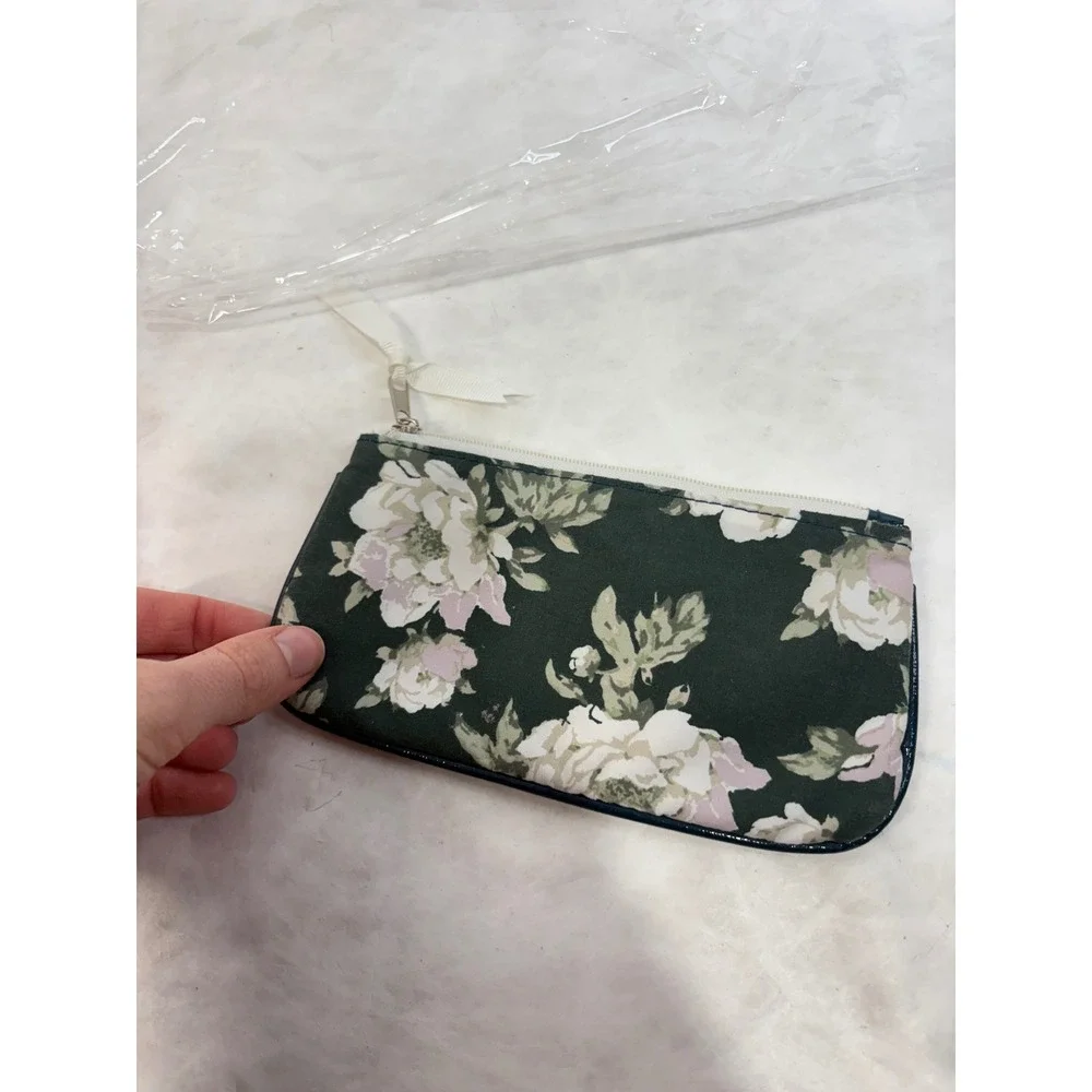 Makeup Bag Lot Estee Lauder Marimekko Clinique Laneige Laura Ashley Cosmetic 4pc